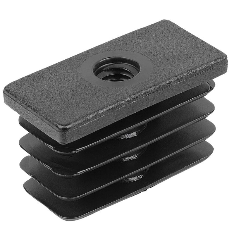 ZÁRTSZELV.D. MENETES 20/40 M08S FEKETE  HG. ANYÁVAL MAGYAR 40x20/M8F MŰANYAG ZÁRÓELEMEK