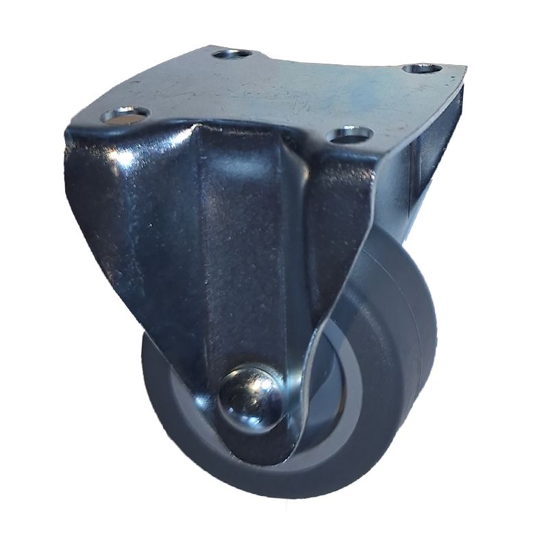 MŰSZERGÖRGŐ FIX D35 TALPAS SZÜRKE TB:25Kg AVO 220H/35 VILLÁS KEREKEK