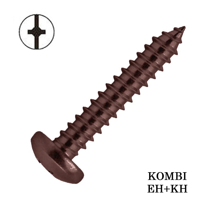 LEMEZCSAVAR DFKH KOMBI D2.9*13 DIN 7981 ANTIKOLT HEGYESVÉGŰ IMPORT EGYEDI UTOLSÓ DARABOK