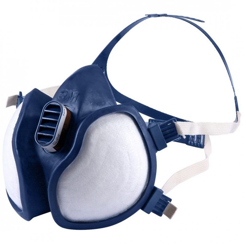 FÉLÁLARC KOMBINÁLT FFA2P3 D GÁZ-/GŐZSZŰRŐ COVERGUARD 3M 4255 LÉGZÉSVÉDŐK