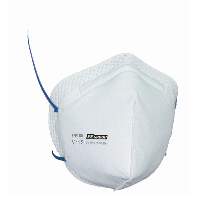 PORMASZK SZELEP NÉLKÜL FFP1 V-44 SL ÖSSZECSUKHATÓ F.F.GROUP 36454 LÉGZÉSVÉDŐK