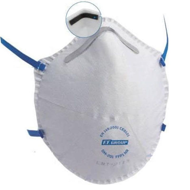 PORMASZK SZELEP NÉLKÜLI FFP1 V-210 SL RÉSZECSKESZŰRŐS F.F.GROUP 36457 LÉGZÉSVÉDŐK PORMASZK SZELEP NÉLKÜLI FFP1 V-210 SL RÉSZECSKESZŰRŐS F.F.GROUP 36457 LÉGZÉSVÉDŐK