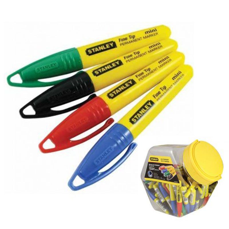 STANLEY 147324-147329 ALKOHOLOS FILC VÉKONY TÖBB SZÍNBEN JELÖLŐ ESZKÖZÖK STANLEY 147324-147329 ALKOHOLOS FILC VÉKONY TÖBB SZÍNBEN JELÖLŐ ESZKÖZÖK