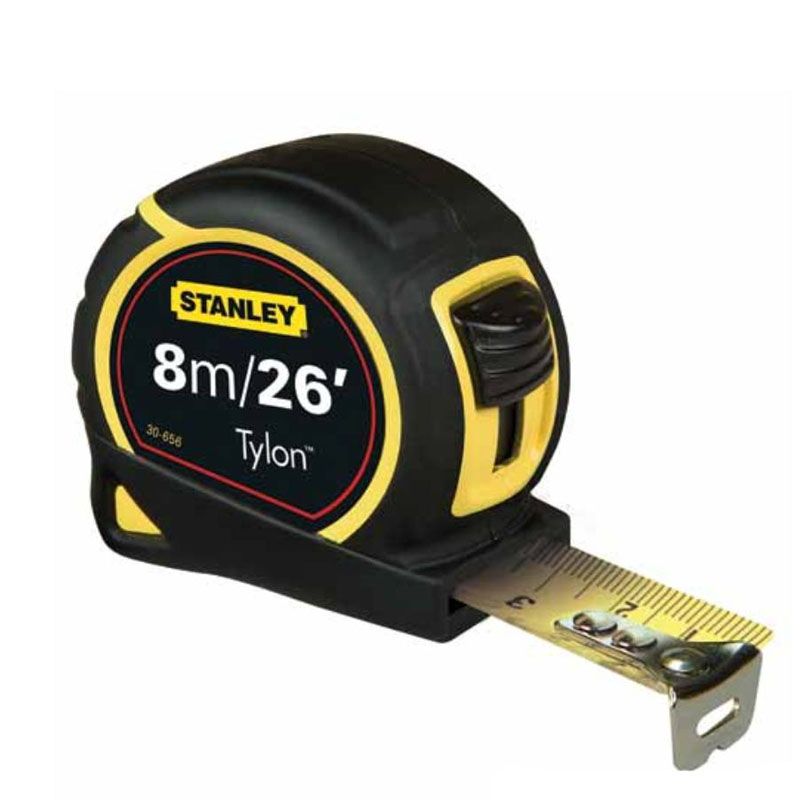 STANLEY 030656-130656 MÉRŐSZALAG08M/25mmGUMIBURKOLAT TYLON, mm/COL  MÉRŐESZKÖZÖK