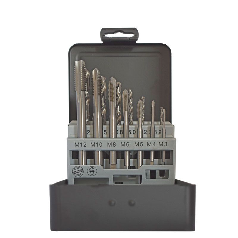 GÉPI MENETFÚRÓ KLT 14RÉSZES D1 M3-12+MAGFÚRÓK FÉMDOBOZ HSS-G IMPORT MENETKÉSZÍTŐ-JAVÍTÓ ESZKÖZÖK GÉPI MENETFÚRÓ KLT 14RÉSZES D1 M3-12+MAGFÚRÓK FÉMDOBOZ HSS-G IMPORT MENETKÉSZÍTŐ-JAVÍTÓ ESZKÖZÖK