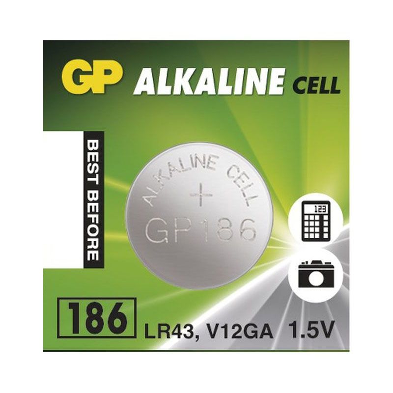 GOMBELEM ALKÁLI 1,5V LR43 GP 186 ELEMEK ÉS TÖLTŐK GOMBELEM ALKÁLI 1,5V LR43 GP 186 ELEMEK ÉS TÖLTŐK