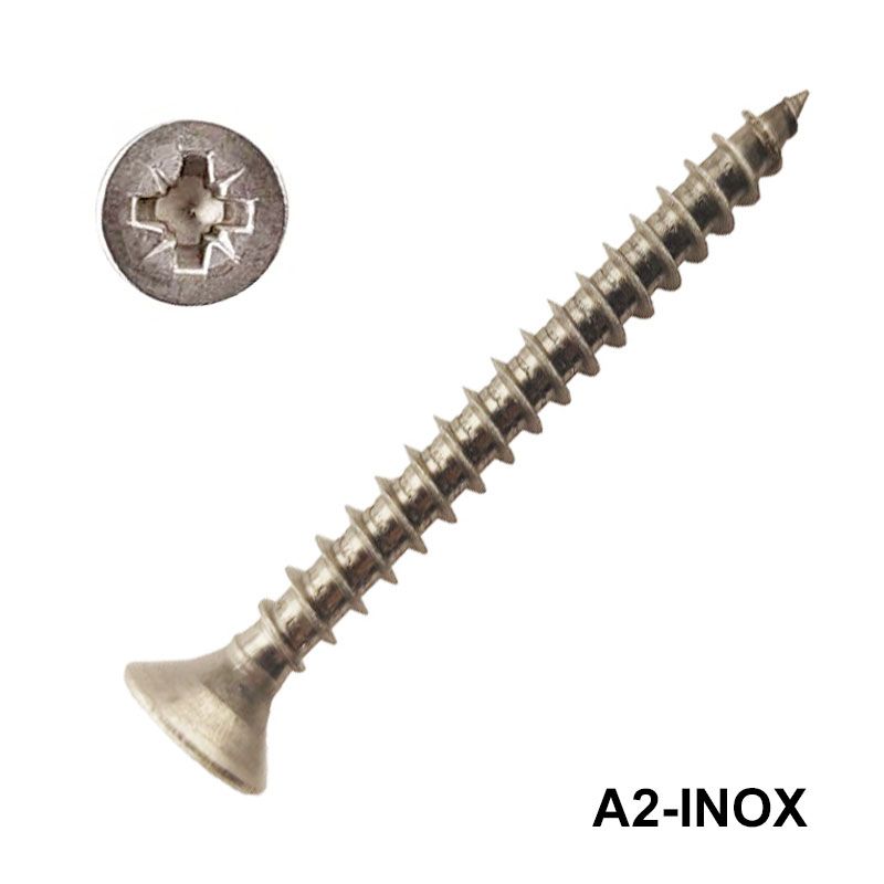 FAFORGÁCSLAPCSAVAR SF D4.5*50 DIN 7505 A2 INOX KH TM B 7505 FAFORGÁCSLAP CSAVAR