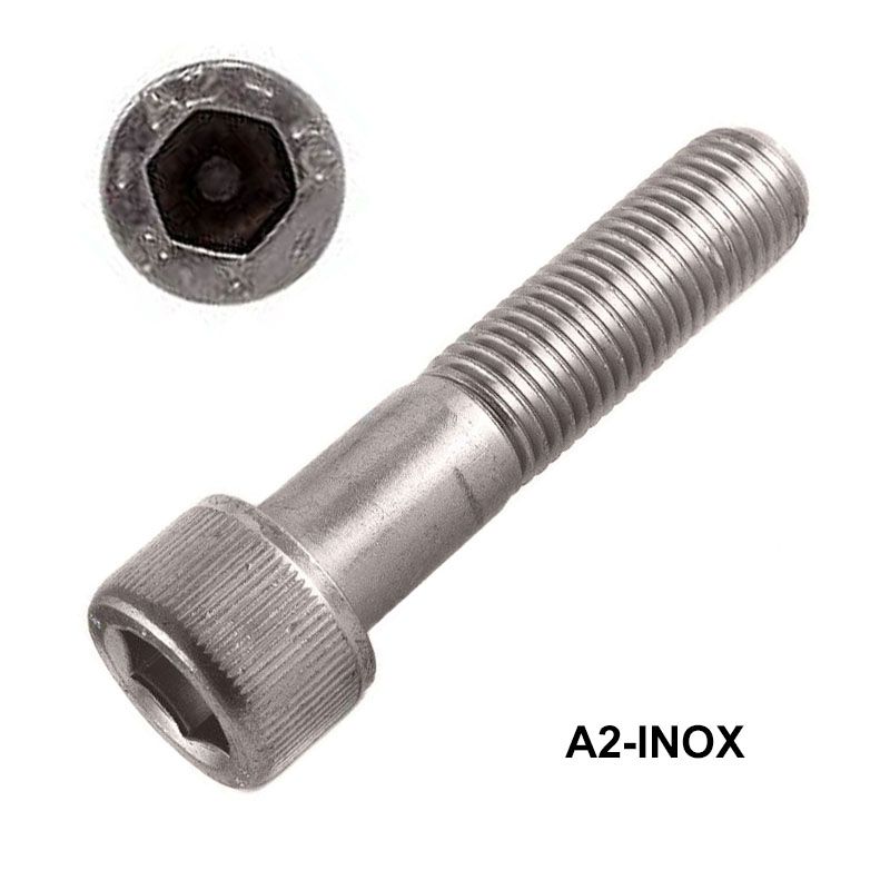 BK HENGERESFEJŰ M6*70 DIN 912 A2 INOX  METRIKUS CSAVAROK