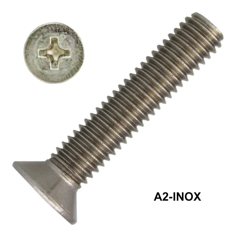 SFKH CSAVAR M5*35 DIN 965 A2 PH INOX  METRIKUS CSAVAROK