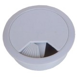 FOREST 10010400001 KÁBELÁTVEZETŐ TÁRCSA D60 SZÜRKE MŰANYAG  BÚTORTARTOZÉK