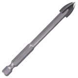 ÜVEGFÚRÓ 1/4col D10 4POWER NÉGYÉLŰ BIT BEFOGÁS IMPORT BETON,KŐZET ÉS CSEMPEFÚRÓK