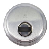 PAJZS CIL.BETÉTHEZ BIZ.MONOLIT D65mm 38mm SZATÉN KRÓM(4200kg) DISEC BD210-25D1AT UTOLSÓ DB AJTÓKILINCS GARNITÚRA BEJÁRATI