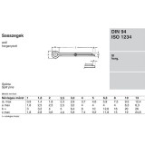SASSZEG 01.6*032 DIN 94 HG.  BIZTOSÍTÓ ELEMEK