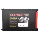 MENETJAVÍTÓ KÉSZLET M18*1.5 5DB BETÉT+2DB SZERSZÁM BAERCOIL B4036 MENETKÉSZÍTŐ-JAVÍTÓ ESZKÖZÖK