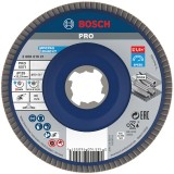 BOSCH 2608619212 LAMELLÁS CSISZOLÓTÁRCSA D125 XLOCK GYORSBEFOGÁS P120  VÁGÁS,CSISZOLÁS ÉS POLÍROZÁS