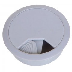 FOREST 10010400001 KÁBELÁTVEZETŐ TÁRCSA D60 SZÜRKE MŰANYAG  BÚTORTARTOZÉK