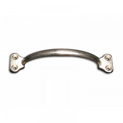 MEREVHÚZÓ 110mm SÁRGARÉZ KÜLSŐ CSAVAROZÁSSAL ÍVES MAGYAR 110  UTOLSÓ DB BÚTORVERET