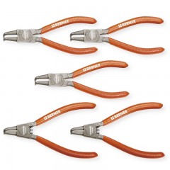 SEEGERFOGÓ KÉSZLET 5DB-OS HAJL.KÜLSŐ 3DB+BELSŐ 2DB BERNER 4435 FOGÓK, CSIPESZEK