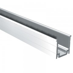 SAHECO SF-40/75 SF-201/401 TOLÓAJTÓ ALSÓSÍN 3MÉTER ALU-SZIMPLA U ALAKÚ 23*22mm  AJTÓVASALAT