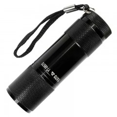 YATO 08570 ELEMLÁMPA LEDES 30lm ALU FEKETE 3AAA  LÁMPÁK ÉS REFLEKTOROK