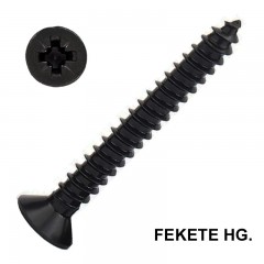 FAFORGÁCSLAPCSAVAR SF D3.0*16 DIN 7505 FEKETE HG. KH PZ TM IMPORT EGYEDI FAFORGÁCSLAP CSAVAR